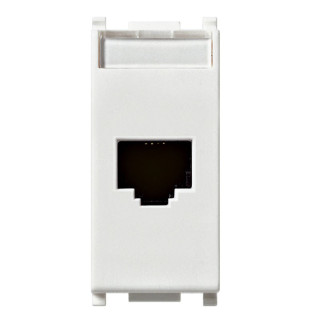 Vimar Plana socket RJ45 CAT6 UTP data white 14339.6
