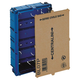 Ave multifunction built-in box with paramalta 263X166X73 BL07P