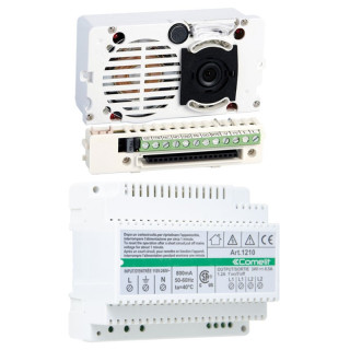Video Door Phone Kit Comelit base audio and video system 2-wire 9000