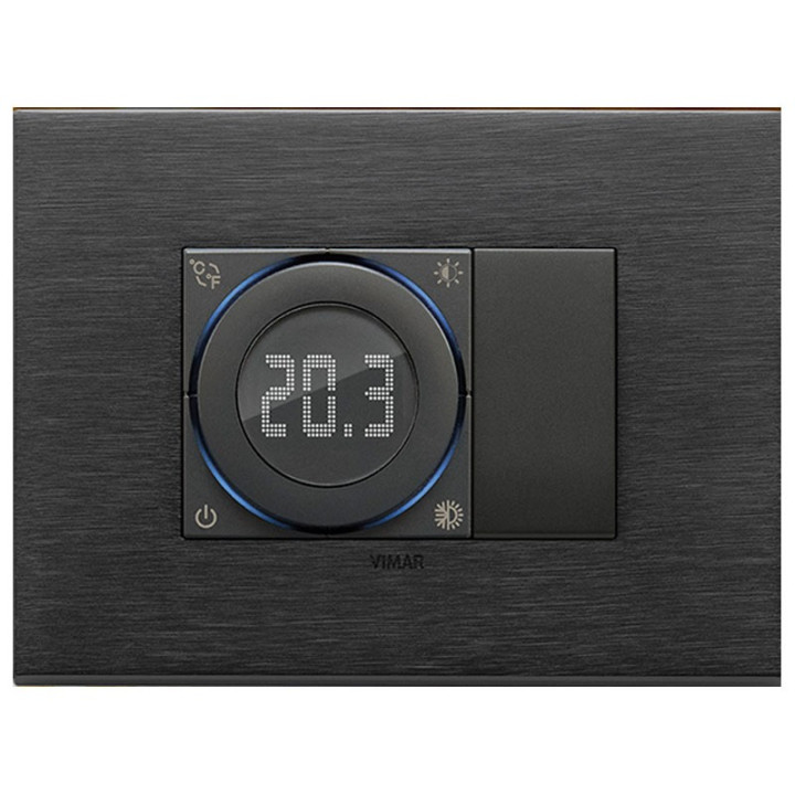 Vimar Wireless connected thermostat IoT2M Gray 02973