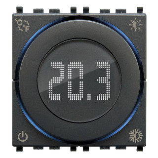 Vimar Wireless connected thermostat IoT2M Gray 02973