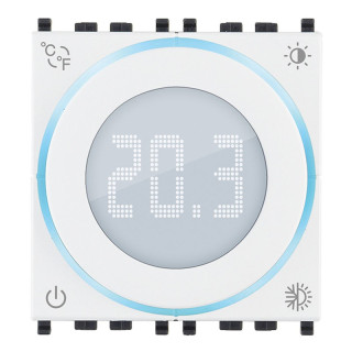 Vimar Wireless connected thermostat IoT2M white 02973.B