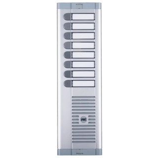 Urmet Pushbutton panel 8 buttons on 1 row 925/108