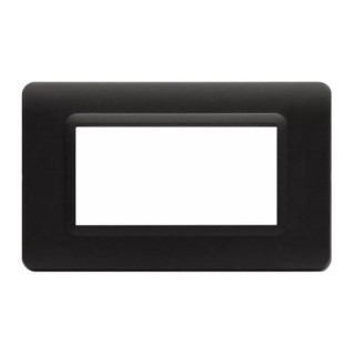 Plaque Ave S44 4 Modules Gris Tekla 44PY04GTK