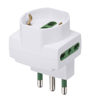 Multi-adaptateur Vimar décalage S17+2P17 00314.B