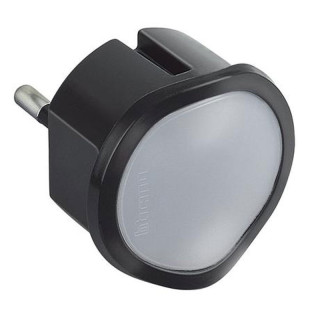 Bticino emergency light adapter with German plug anthracite S3625GL
