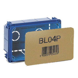 Boîte de dérivation encastrée Ave avec paramalte 163X108X73 BL04P