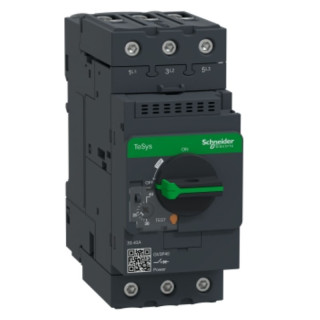 Thermal magnetic circuit breaker Telemecanique GV3P 40A GV3P40