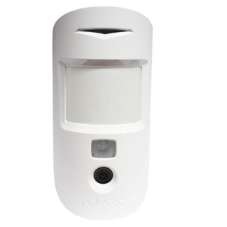 Ajax MotionCam wireless motion detector photo alarm white