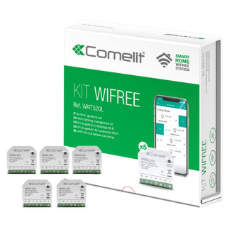 Comelit Wi-Fi smart home kit for managing Lights 2 Outputs 5A 5M
