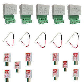 Kit automazione per 5 tapparelle Yokis Urmet filare 5454554