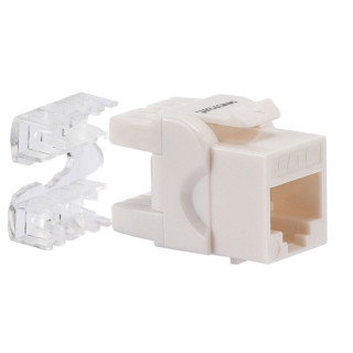Fanton Vertical Socket RJ45 CAT.6 UTP white 23710