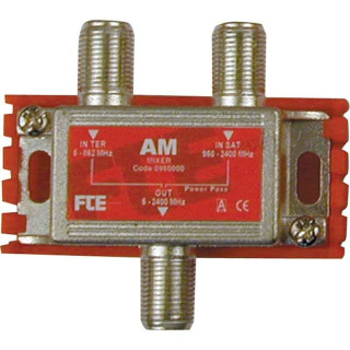 FTE Mixer for terrestrial TV and SAT signals 2 Inputs 1 Output AM