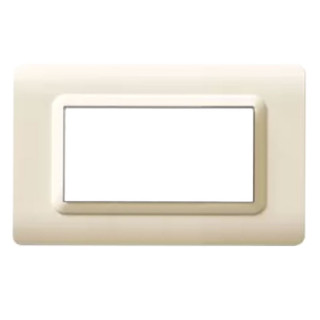 Ave SISTEMA 44 Abdeckrahmen Technopolymer 4 Module sand 44PY04SA