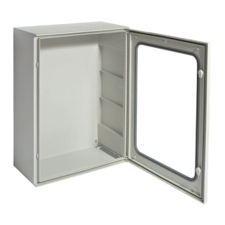 Hager Orion Plus 80X60X30 Polyester Electric Panelboard IP65 Glass Door FL279B