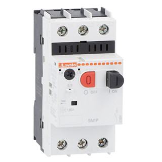 Interruptor de protección del motor Lovato A 400V 100kA 2,5 a 4A SM1P0400