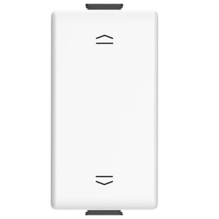 Bouton double verrouillé Bticino Matix blanc AM5037N