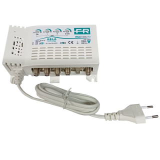 Fracarro TV switchboard 4 inputs 3+DAB 4.5 U T2 20dB 223618