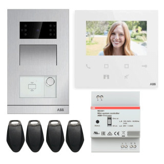 Kit familial unique Abb M20481 Moniteur 4.3 WIFI mural WLK401B