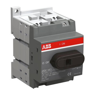 Interruptor seccionador Abb 25A 3 Polos 1000VDC 3 Módulos OTDC25F3