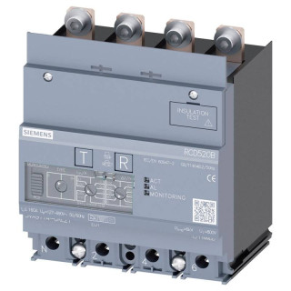 Siemens RCD520B Basic RCD type B or B+ differential for 3VA11 series 3VA91140RL21