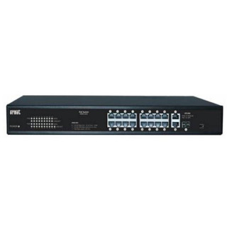 Urmet 16X10/100 Switch POE + 2UPLING 3000/403