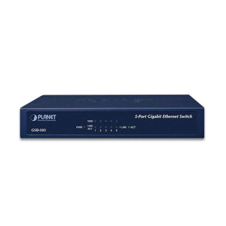 4 Power Gigabit Ethernet 5 Port 10/100/1000BASE-T GSD-503 Switch