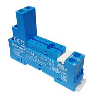 Finder terminal socket for 40/41 series IP20 relays 9575SMA