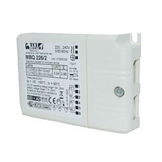 Balasto electrónico TCI Mini MBQ 226/2 2X26W 137968/226