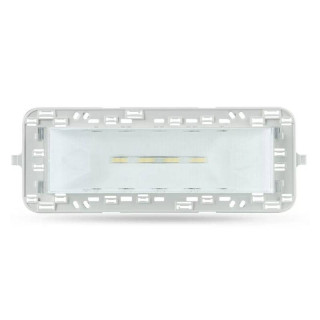 Lampe de secours Led Ave encastrée 6/7 modules 90 lumens IP20 442089