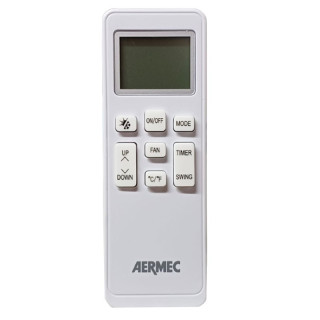 Interfaz de usuario Aermec compatible con el termostato AER503IR VMF-IR