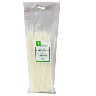 Liens d'identification en nylon Fixing 2.5x200mm 100 pcs. FSEGP2