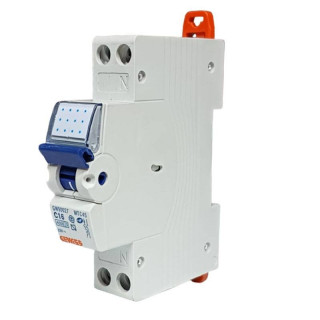 Interruttore Magnetotermico Gewiss 16A 1P+N 4,5KA C 1 Modulo GW90027