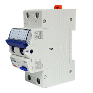 Gewiss Fehlerstrom und Leitungsschutzschalter 10A 1P+N 300MA AC 4.5KA 2 Module GW94016