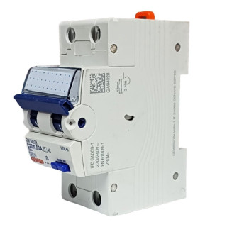 Disjoncteur différentiel Gewiss 20A 2P 30MA AC 4.5KA 2 modules GW94028
