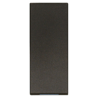 Caches interchangeables pour interrupteurs alignés Vimar Linea 1 Module Noir 31000S.G