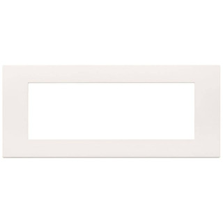 Vimar Total Look Linea Plate 7 Modules Technopolymer White 30657.00