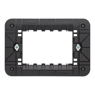 Soporte para módulos de la línea 3 de Vimar con tornillos 30613