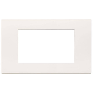 Vimar Total Look Linea Plate 4 Modules Tecnopolymer White 30654.00