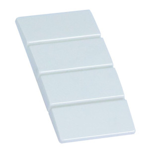 Tapa de enchufe Fanton para placas Blanco 23956