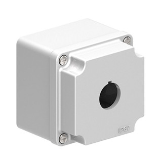 Lovato Grey IP67 Metal Housing for 1 Button LPZM1A8