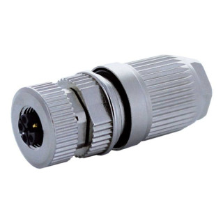 Murr Sensor-Steckverbinder M12 Buchse L-Code verdrahtet IDC 5P 12A 7000P442100000