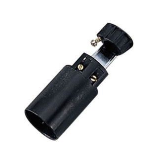 Master mock candle holder E14 socket black color 00508