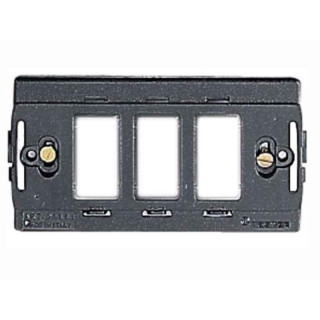 Support 3 modules Master également compatibles avec les interrupteurs Bticino Magic