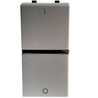 Abb Zenit N2101.2T PL 1 Módulo Plata 2CLA210129N1301 Interruptor Bipolar