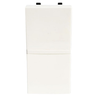 Abb Zenit Unipolar Multiway switch N2102.T BB 1 Module White Z1003BB