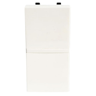 Abb Zenit Unipolar Switch N2110.T BB 1 Module White Z1010BB