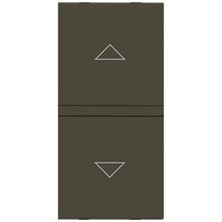 Abb Zenit Double Button Rolling Shutters N2144 AA 1 Module Anthracite Z1032AA