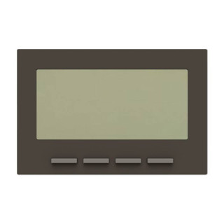 Abb Zenit N2340 AN Programmable Thermostat recessed Anthracite Z1203AN