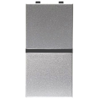 Módulo Abb Zenit N2104.7T PL 1 Plata 2CLA210479N1301